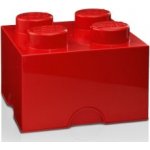 LEGO® úložný box 25 x 25 x 18 cm červená – Zboží Dáma