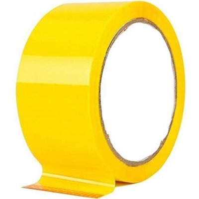 Czechobal s.r.o. Barevná lepicí páska žlutá 48 mm x 66 m – Zboží Živě
