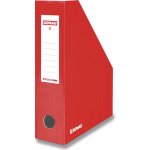 Donau - kartonový stojan na katalogy - 80 mm, červený A4 – Sleviste.cz