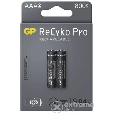 GP ReCyko Pro AAA 800mAh 2ks B2218 – Zboží Mobilmania