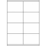 Rayfilm R0100.0918A samolepící 105x70mm bílé 100 listů – Zboží Mobilmania