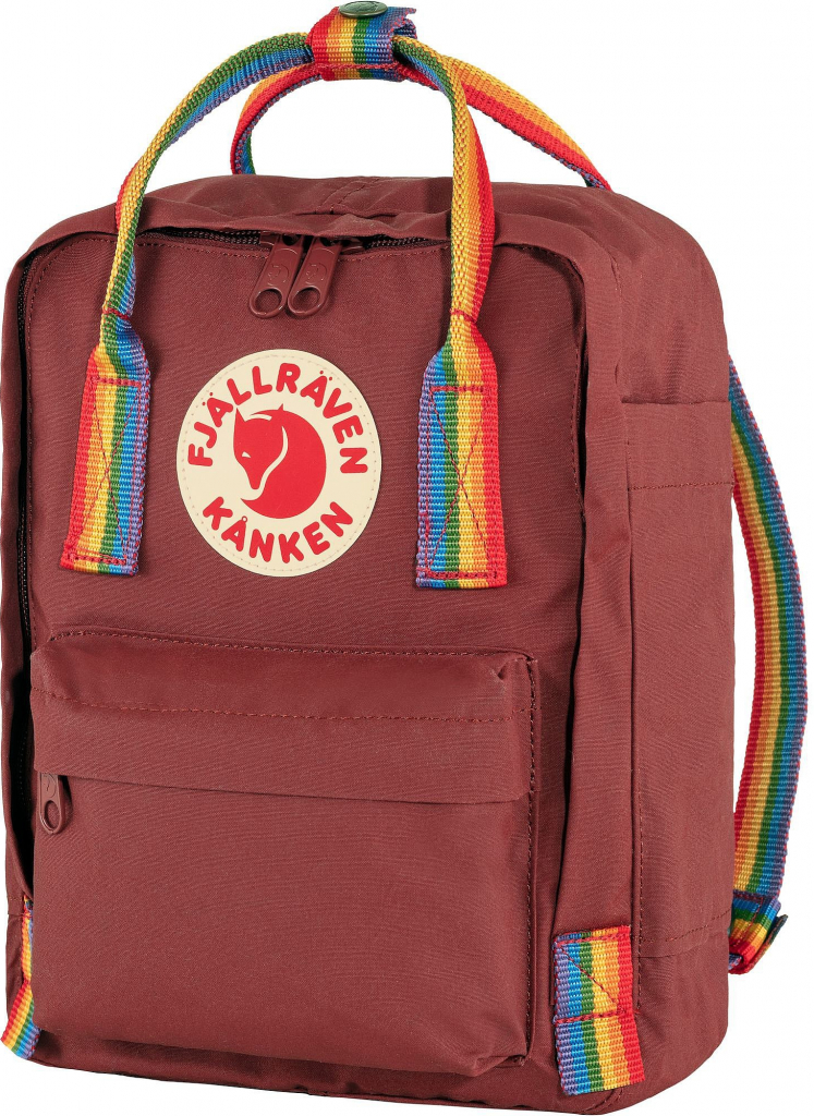 Fjällräven Kanken Rainbow Mini 326/907 ox red / rainbow pattern 7 l