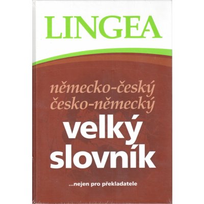 Německo-český česko-německý velký slovník – Zboží Mobilmania