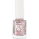 Dermacol Think Pink lak na nehty se třpytkami 01 12 ml – Zboží Dáma