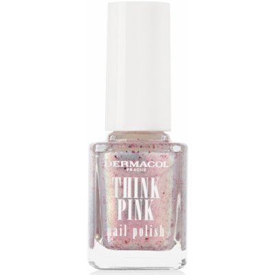 Dermacol Think Pink lak na nehty se třpytkami 01 12 ml – Zboží Dáma