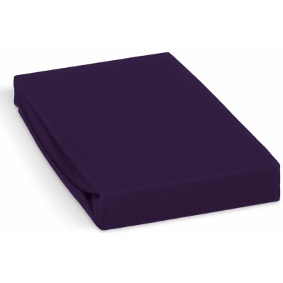Polášek Prostěradlo jersey tmavě fialové 90x200 – Zboží Mobilmania