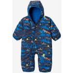 Dětská kombinéza Columbia Powder Lite Reversible Bunting collegiate navy indigo mtn – Zboží Dáma