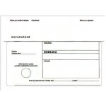 Dodejka B6 125x176 samopropis, oblá klopa, bílá, 1.000 ks – Zboží Živě