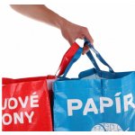 Sixtol Taška na tříděný odpad SORT EASY METAL 30 x 30 x 40 cm 36 l – Zboží Dáma