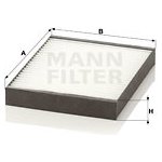 Filtr, vzduch v interiéru MANN-FILTER CU 2513 – Hledejceny.cz