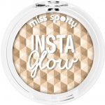 Miss Sporty Insta Glow Bronzer pudr 1 Sunkissed Blonde 5 g – Zboží Dáma