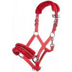 HKM Ohlávka Glitter s fleece podložením Modrá – Sleviste.cz