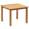 Jídelní stůl Weishaupl Bistro stolek Cabin, Weishaupl, čtvercový 90x90x74 cm, teakové dřevo