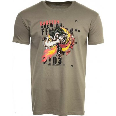 Call of Duty Tee Wolf pánské tričko 1068960 khaki – Hledejceny.cz