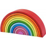 Bigjigs Baby dřevěná skládací duha velká – Hledejceny.cz