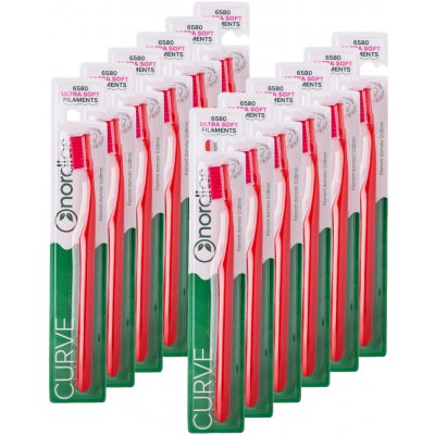 Nordics Curve Red/Red Ultra Soft 12 ks