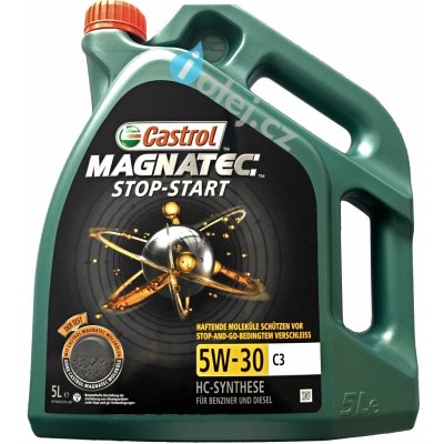 Castrol Magnatec Stop-Start 5W-30 C3 5 l – Zbozi.Blesk.cz