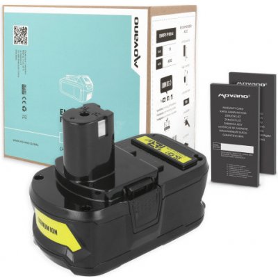 Movano do Ryobi P102, P104, P108 5000 mAh - neoriginální – Zboží Dáma