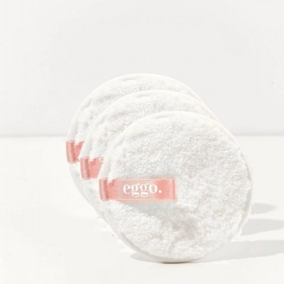 Eggo odličovací bavlněné tampóny růžové 3 ks – Zboží Dáma