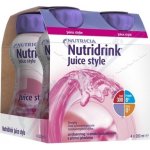 NUTRIDRINK JUICE STYLE S PŘÍCHUTÍ JAHODOVOU POR SOL 4X200ML – Zbozi.Blesk.cz