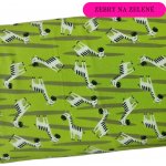 Korunka Zebry na zelené – Zboží Dáma