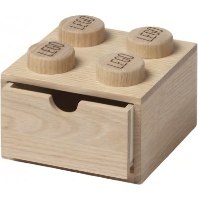 LEGO® Světlý dubový box Storage 16 x 15 cm – Zbozi.Blesk.cz