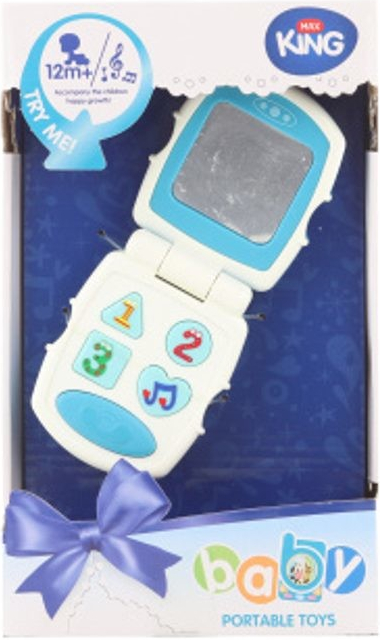 Lamps Baby telefon modrý na baterie