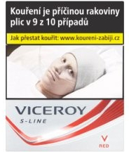 Viceroy S Line Red cigarety s filtrem 40 ks od 172 Kč - Heureka.cz