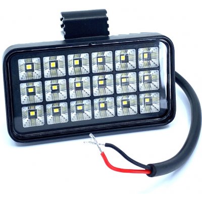 KAMAR LED pracovní světlo s vypínačem, 27W, 2008LM, 18xLED, 12/24V, IP67 [L0169] – Hledejceny.cz