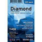 TLAMA games Obaly na karty Diamond Blue: European Standard 59x92 mm 100 ks – Zboží Živě