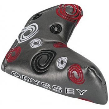 Odyssey Swirl Blade headcover na putter bílý