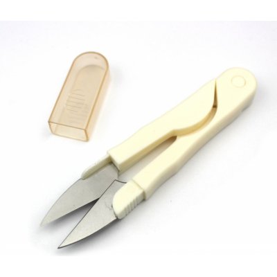 Nůžky cvakačky s krytkou bílé – Hledejceny.cz