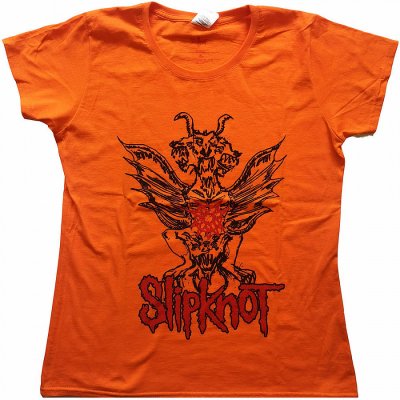 Slipknot Winged Devil Girly BP Orange – Zbozi.Blesk.cz