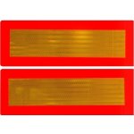 Reflexní tabule 565 x 195 mm P2 na přívěs (dle EHK 70.01)- samolepící – Zboží Mobilmania