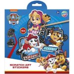 Škrabací samolepky, 5ks, Paw patrol – Hledejceny.cz