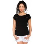 Be MaaMaa těhotenské kraťasy Jeans Tommy bílé s proužkem – Hledejceny.cz