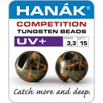 Hanák Competition Tungstenové Hlavičky UV+ Černá & Oranžová 15ks 3,3mm – Hledejceny.cz