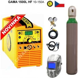 Omicron GAMA 1500L HF + kabely + kukla + TIG hořák + ventil + lahev od 16  349 Kč - Heureka.cz