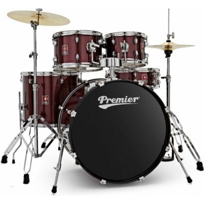 Premier Revolution 22" 5pc Drum Kit Red Sparkle – Sleviste.cz
