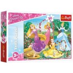 Trefl Disney Princezny skládačka 27 x 20 cm 30 dílků – Hledejceny.cz