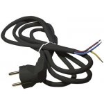 Napájecí kabel Emos Flexo 3x1,0-H05VV-F 2m černá – Sleviste.cz