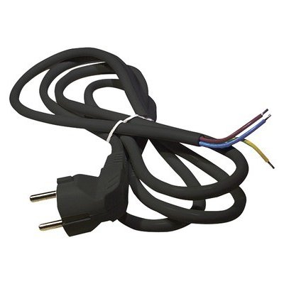 Napájecí kabel Emos Flexo 3x1,0-H05VV-F 2m černá – Sleviste.cz