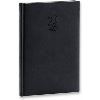 Presco Aprint A5 týdenní 2026 černý – Zboží Dáma