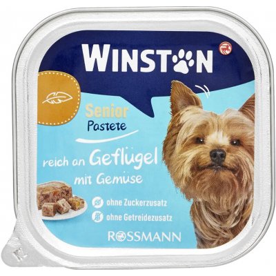 Winston Senior menu s drůbežím a mrkví 150 g – Sleviste.cz