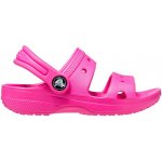 Crocs sandály dětské Classic Crocs Sandal T růžová – Zboží Dáma