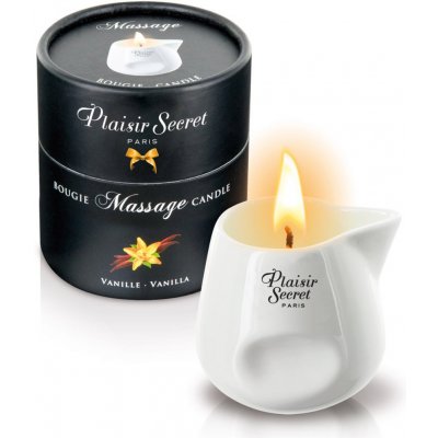 Plaisirs Secrets Massage Candle Vanilla 80ml