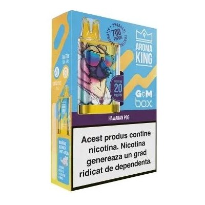 Aroma King Gem Box Hawaiian Pog 20 mg 700 potáhnutí – Hledejceny.cz
