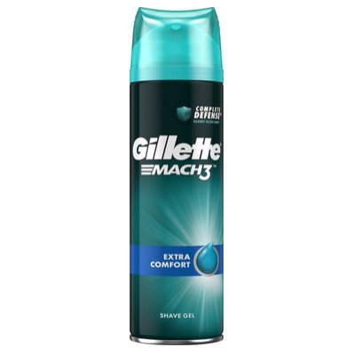 Gillette Mach3 Complete Defense Extra Comfort gel na holení 200 ml – Zboží Mobilmania