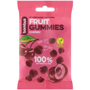 Bombus Fruit gummies třešeň 35 g