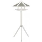 Trixie Natura Venkovní krmítko se stříškou a silem na trojnožce 1,45 m 65 x 46 cm borové dřevo bílé – Zboží Mobilmania